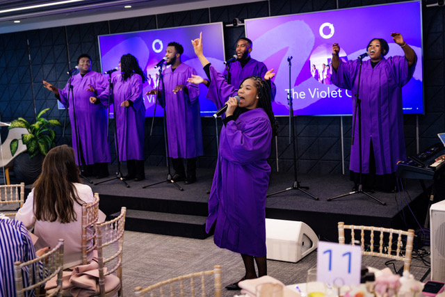 Gospel Choir Celebrating International Womens Day