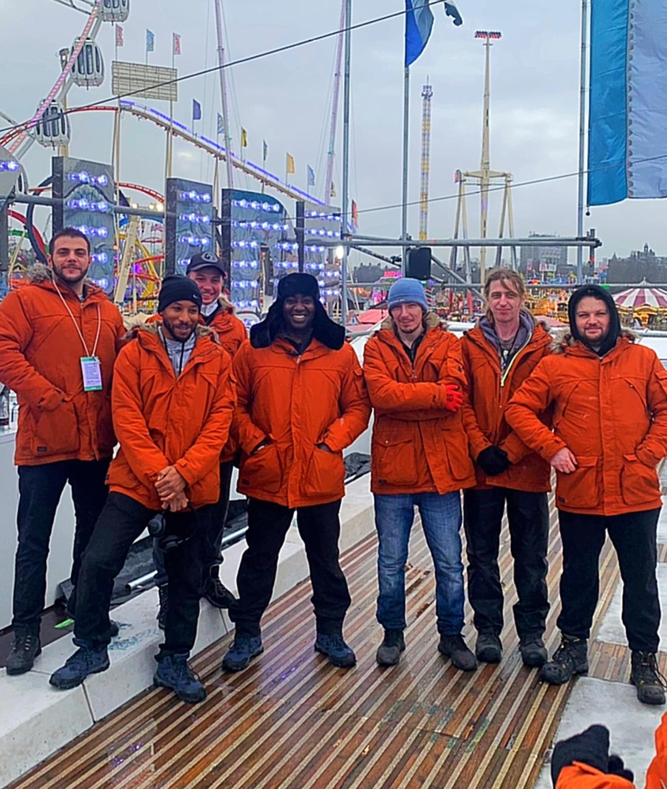 London Crew Temporary Staff at Theme Park