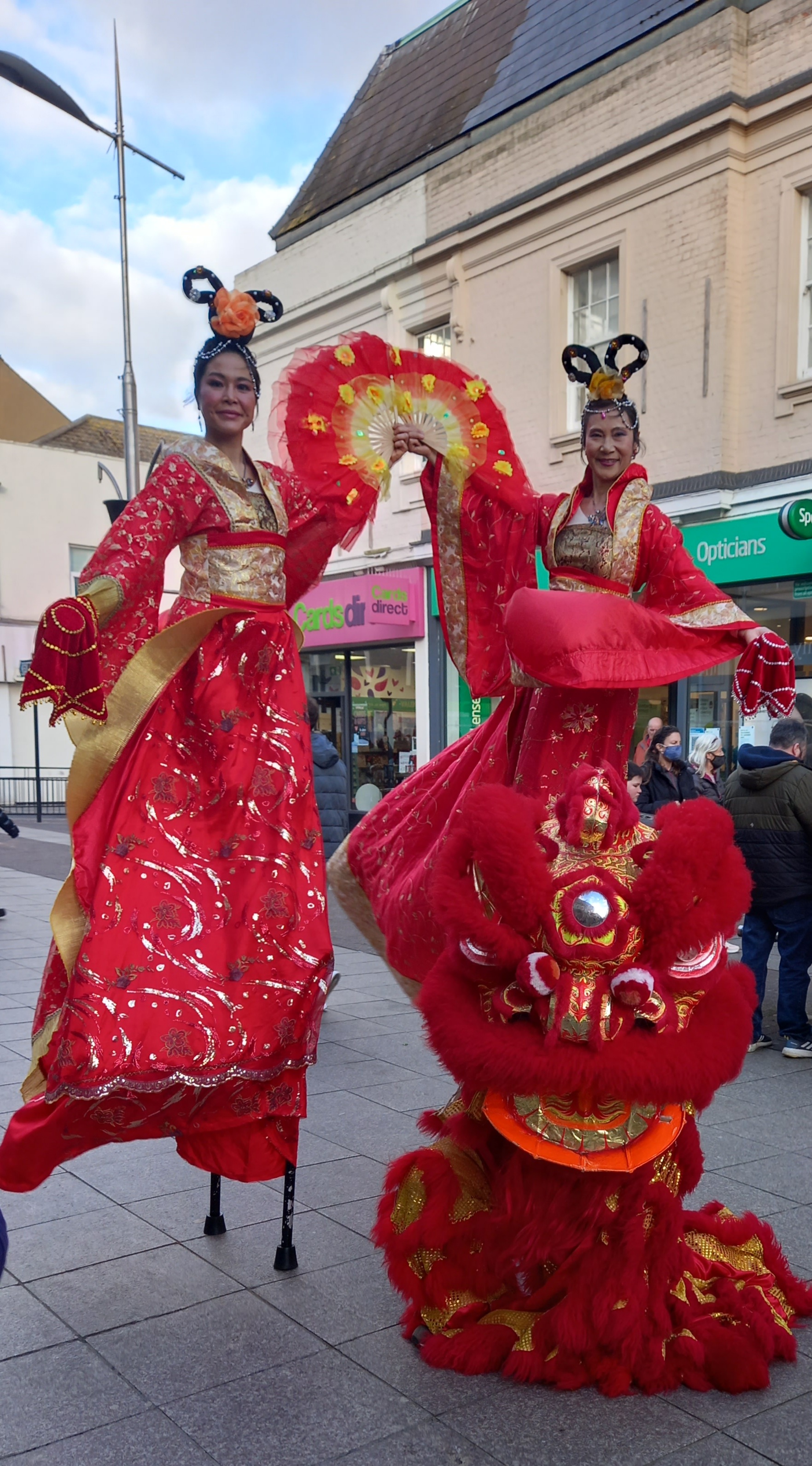 Chinese New Year 2021 Stilt Walkers