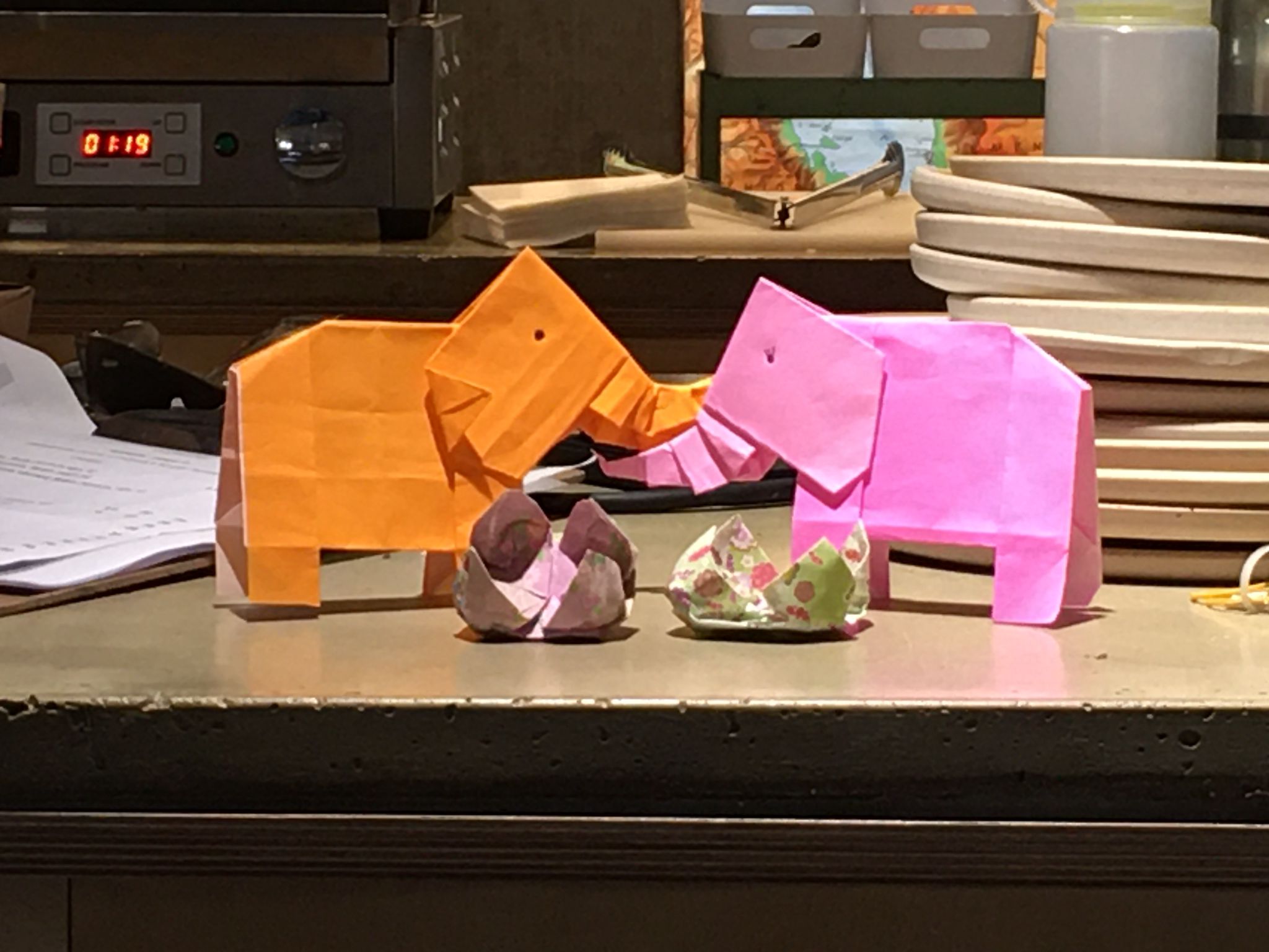 Music for London Origamist Elephants