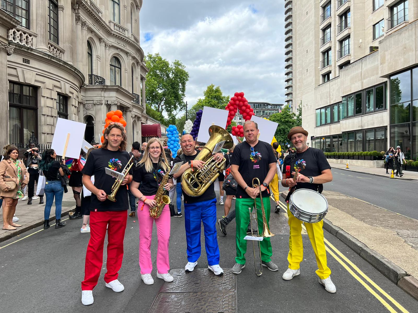 London Pop Brass at Pride London