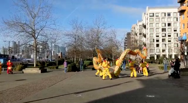 Chinese Dragon Dance Live Music