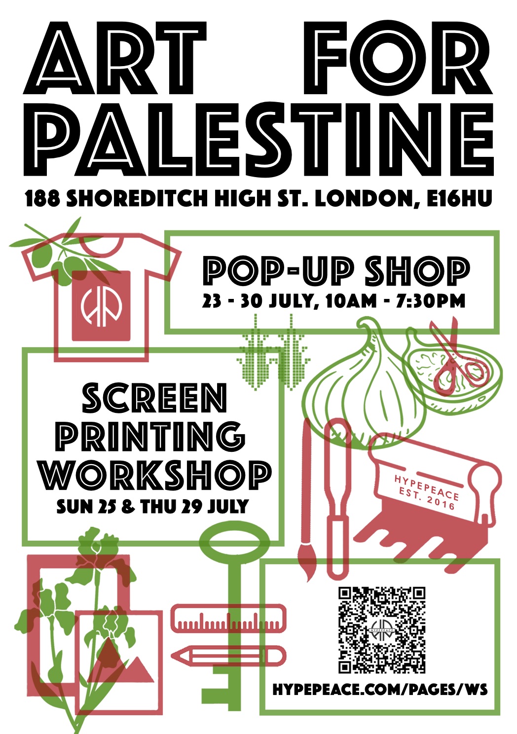 Screen Printing Workshop in London
