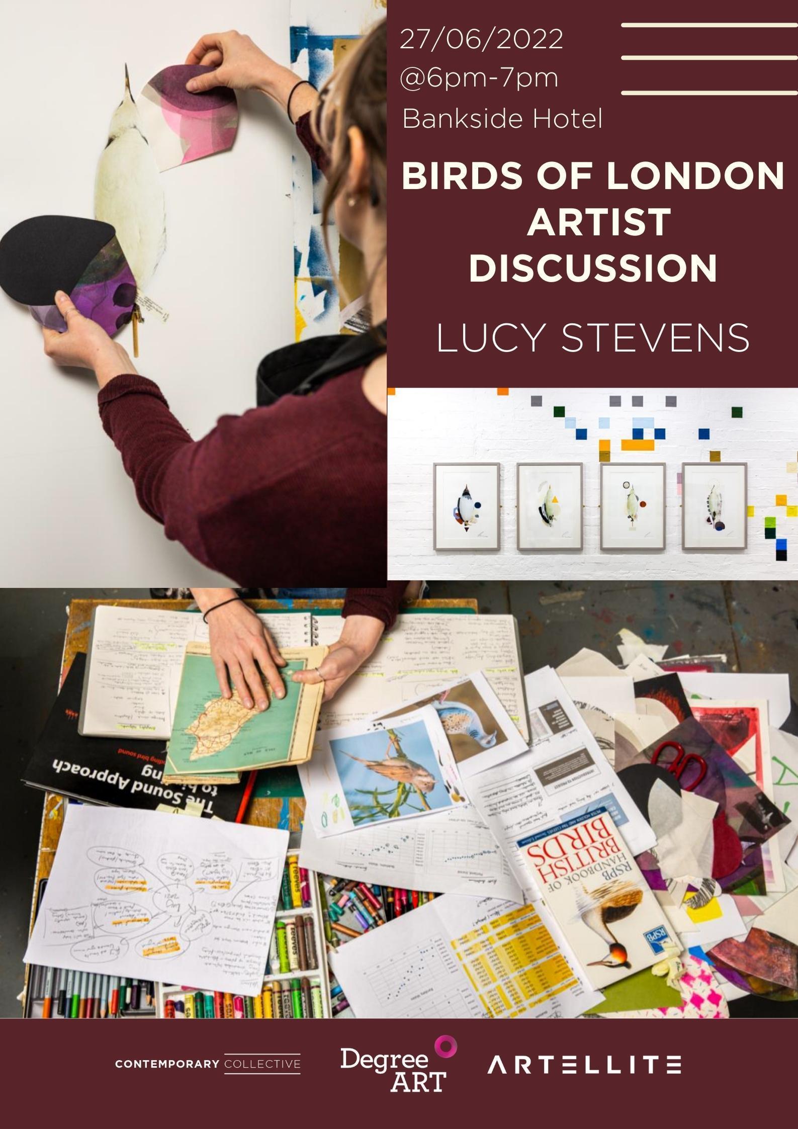 Lucy Stevens Birds of London Artist Discussion