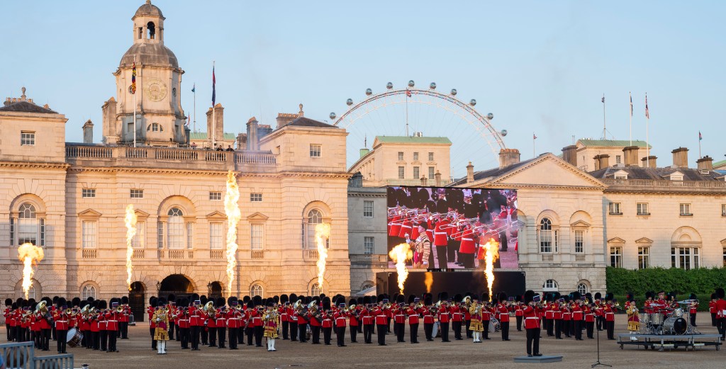 London Military Marching Band Event